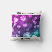 Coussin Tout Ce Dont Vous Avez Besoin, C'Est D'Aimer Les C (Recto)