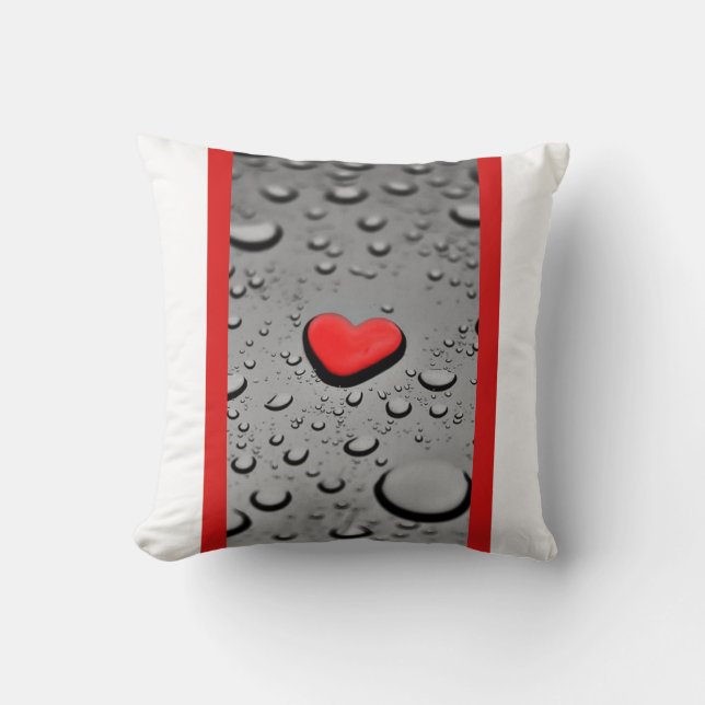 Coussin Tout ce dont vous avez besoin est l'amour - Heart  (Recto)