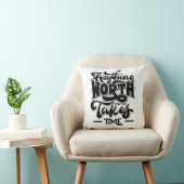 Coussin tout ce qui vaut le temps (Chaise)