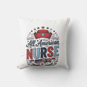 Coussin Tout infirmière américaine conception de maillot p