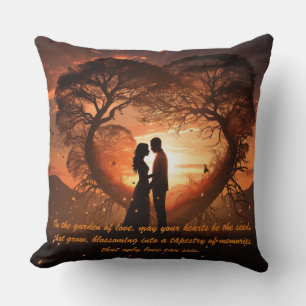 Coussin Tout juste mariés
