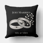 Coussin Tout juste mariés (Verso)