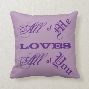 Coussin Tout le moi amours tous de vous carreau