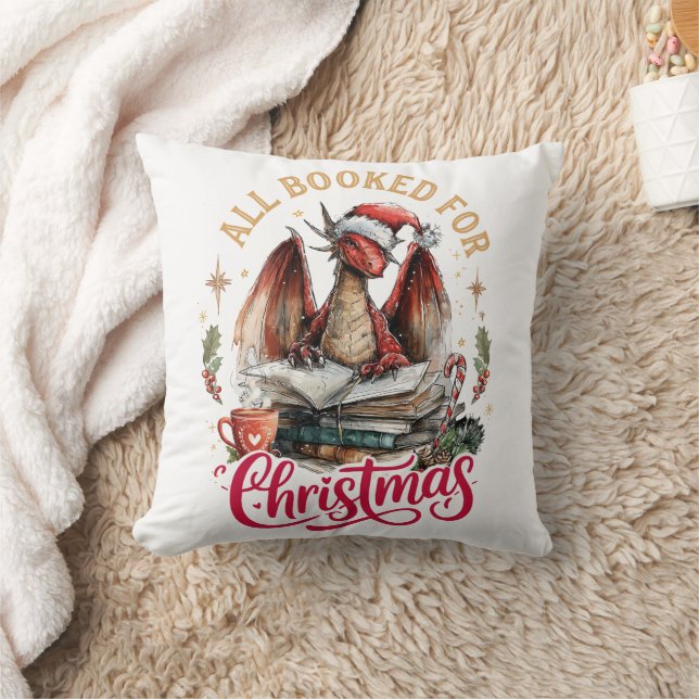 Coussin Tout réservé pour le dragon de Noël  (Couverture)