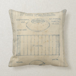 Coussin Tout sur le jeu - Football