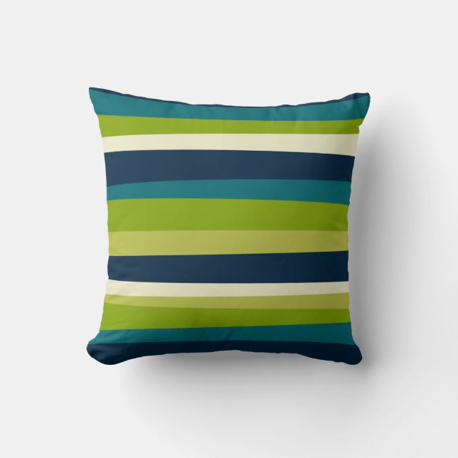 Coussin Traces irrégulières 03 (horizontales) (Recto)