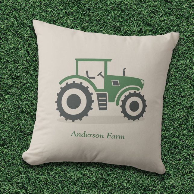Coussin Tracteur agricole (Farm Tractor Pillow)