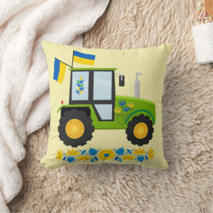 Coussin Tracteur Whimsical Ukraine