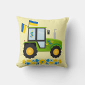 Coussin Tracteur Whimsical Ukraine (Recto)