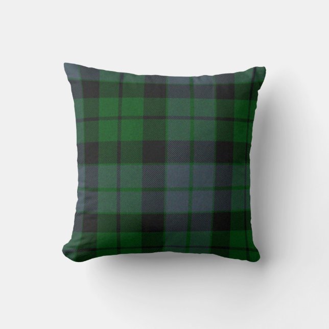 Coussin traditionnel de plaid de tartan de MacKay (Recto)