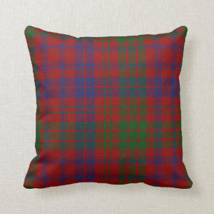 Coussin traditionnel de plaid de tartan de Ross