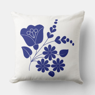 Coussin traditionnel d'ornement folklorique