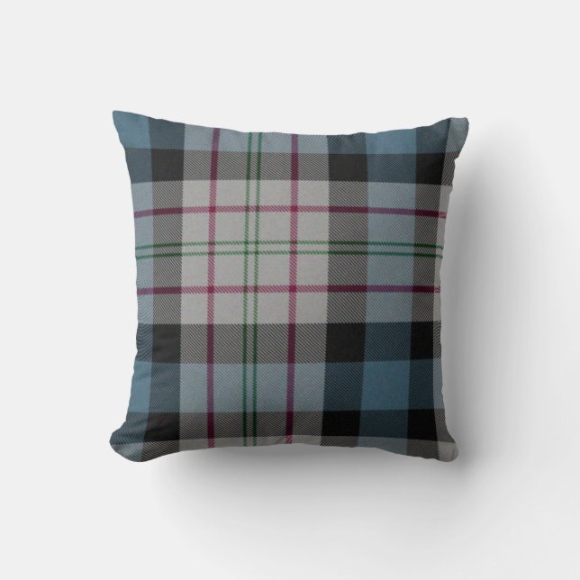 Coussin traditionnel Ferguson Tartan Plaid (Recto)
