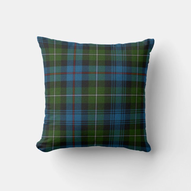 Coussin traditionnel MacKenzie Tartan Plaid (Recto)