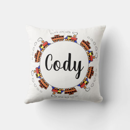 Coussin Train (Verso)