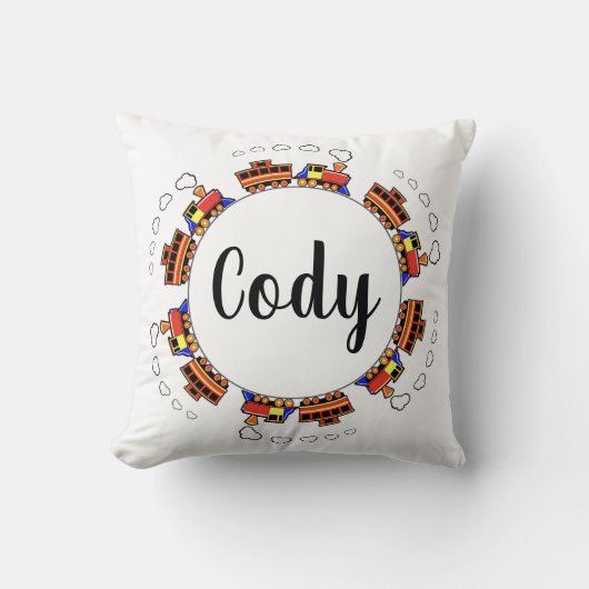 Coussin Train (Recto)