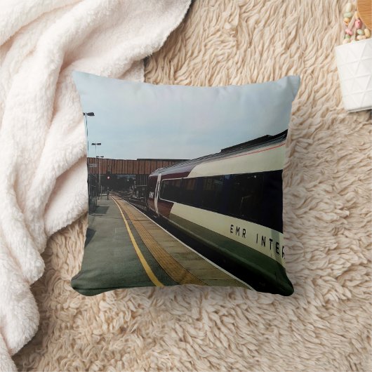 Coussin train de style vintage (Couverture)
