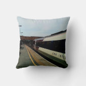 Coussin train de style vintage (Verso)