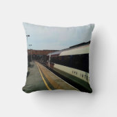 Coussin train de style vintage (Recto)