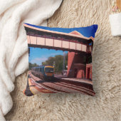 Coussin Train sous le pont (Couverture)