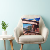 Coussin Train sous le pont (Chaise)