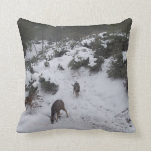 Coussin Traînée de cerfs communs