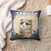 Coussin Traitement – Mummy Guinea Pig Halloween TinyFur  (Couverture)