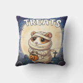 Coussin Traitement – Mummy Guinea Pig Halloween TinyFur  (Verso)