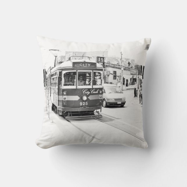 Coussin Tramways (Recto)