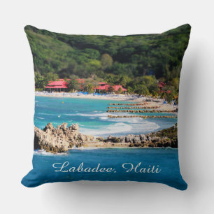 Coussin Tranquil Island Paradise Labadee Haïti