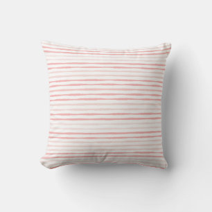 Coussin Tranquille Dusty Rose Bio strié
