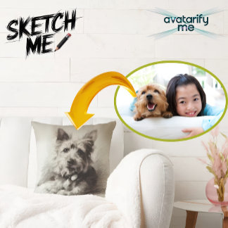 Coussin Transformez-vous en n'importe qui ou n'importe que