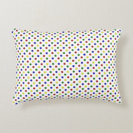 Coussin Transparent ACCENT Pois principal (Devant)