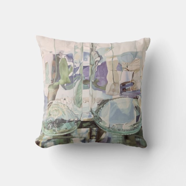 Coussin Transparent vert (Recto)