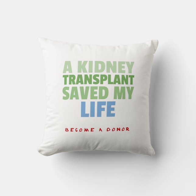 COUSSIN TRANSPLANTE DE KIDNEY (Recto)