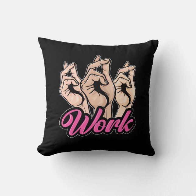 Coussin Travail d'acteur (Recto)