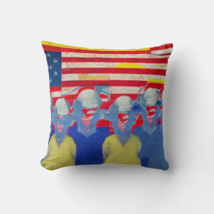Coussin Travailleur américain