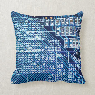 Coussin Traverses sur une plaque d'ordinateur