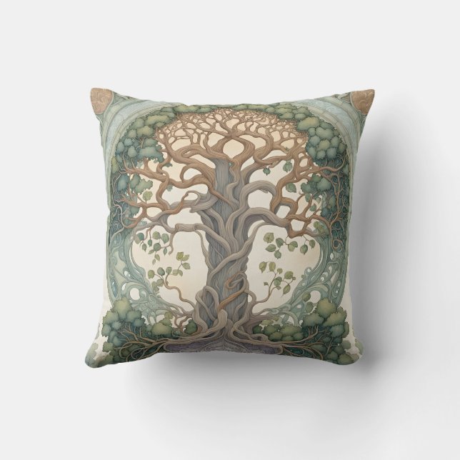 Coussin Tree of Life (Verso)