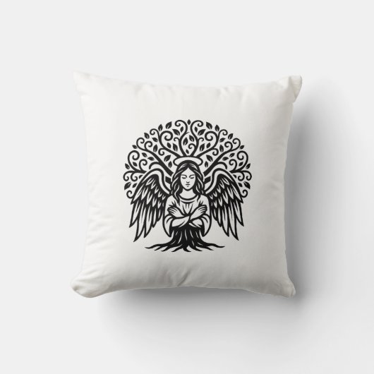 Coussin Tree of Wings Pillow (Recto)