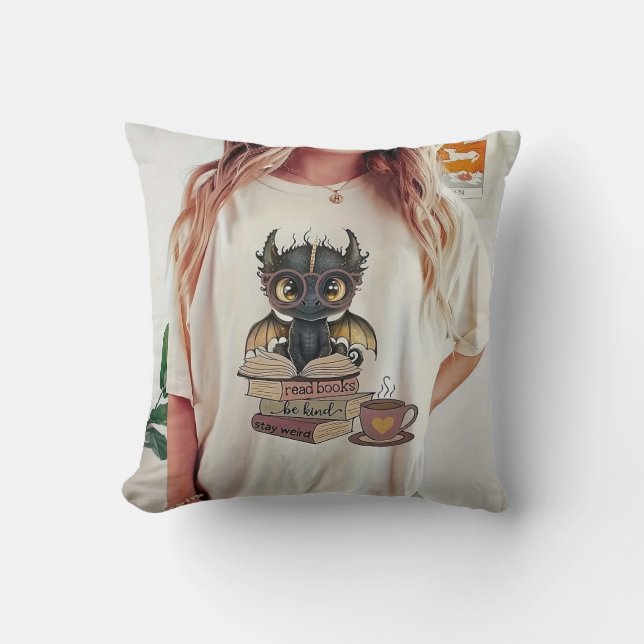 Coussin Trending Throw Pillow, Throw Pillow 16" x 16" (Recto)