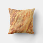 Coussin trente-cinquième Lumières de partie d'or (Verso)