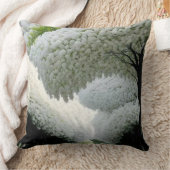 Coussin Très beau arbre blanc (Couverture)