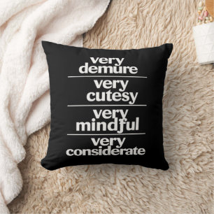 Coussin Très Délicat Très Mignon Très Prévenant Délicat