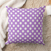Coussin Très mignon motif pois lavande (Couverture)