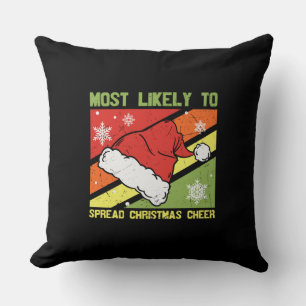 Coussin Très Susceptible De Diffuser La Soirée De Noël