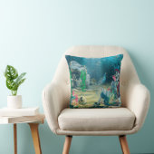 Coussin Trésor de squelette de pirate sous la mer (Chaise)