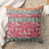 Coussin Tri-Color Daisy Imprimer Coton Jeu d'Oreiller (Couverture)