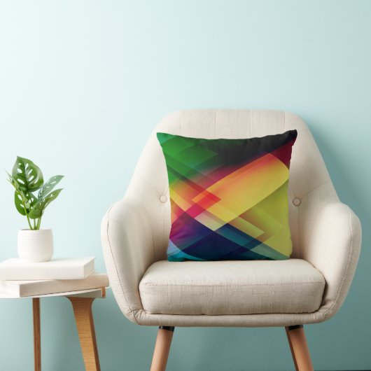 Coussin triangle Abstrait (Chaise)