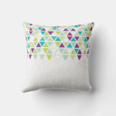 Coussin Triangle Motif triangulaire triangulaire (Verso)